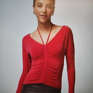 White House Black Market Blouse  Size M NWT